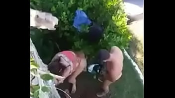 Preview 4 of Hot Aynty - يمارس الجنس مع حبيبته في الحديقة العامة