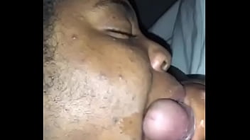 Preview 1 of Tranny Cums With Cock In Her Ass - BEST SLOPPY HEAD EVER