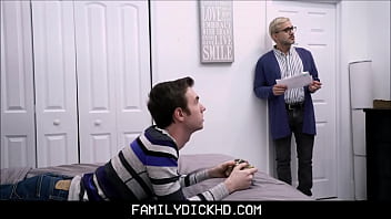 Preview 1 of Madison Ivy Best - Twink Step Son Spanked And Punish Fucked By Step Dad For Library Fees