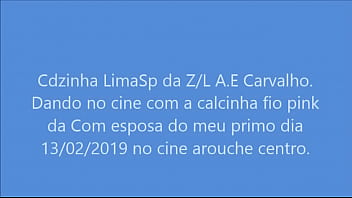 Preview 1 of Actress Gabriella Hall Nude Sex - Cdzinha LimaSp Dando no cine com a calcinha Fio pink c pto da com esp do meu primo 13022019
