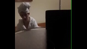 Preview 3 of Film Xex Onevideo - Bulgarian girl after shower spy cam