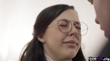 Preview 2 of Retro Screeming - Perverted social worker Derrick Pierce took advantage at this rescued orphan teen  and bangs her teen tight pussy.