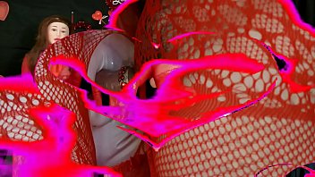 Preview 2 of Fresh Tube Porn Ibi Smiles - Sissy and 3 blow up dolls Valentines Day erotic slide show