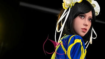 Preview 3 of Fat 68 - I Will Make This Chun Li Sex Doll Sit On My Face