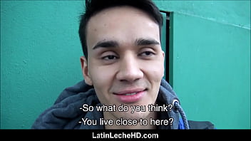 Preview 2 of 21 Yo Blonde - Young Amateur Latino Picked Up Off Street And Paid To Fuck Stranger POV
