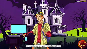 Preview 1 of Pin Pac Girl - Halloween House of Sex