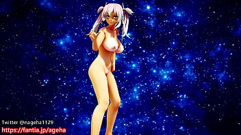 Preview 2 of Anali Indiyn - Kanon nude dance - sand planet