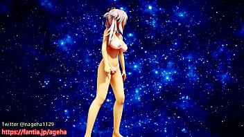 Preview 1 of Anali Indiyn - Kanon nude dance - sand planet