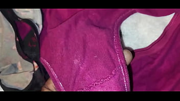 Preview 3 of Japanese Dauter In Law - Sniffing &amp_ Licking Wife Pussy Stained Panties