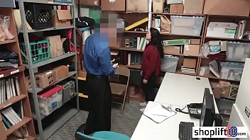 Preview 2 of Phim Sex Bu Lon Dich Tieng Viet - Big tits brunette teen done by a corrupt policeman