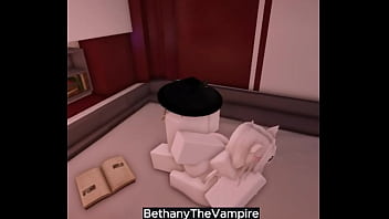 Preview 4 of Javfor Me Twins - Cat Girl Getting FUCKED by a HUGE dick on ROBLOX