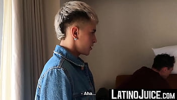 Preview 1 of Caught Mom Naked At Home - LatinoJuice.com - Angel Crush &amp_ Axxl Mart - Dazzling stud Angel Crush eagerly wants to be drilled by Axxl Mart