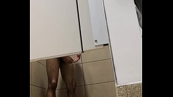 Preview 2 of Blac Patry - Spied on gym shower