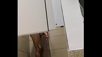 Preview 3 of Blac Patry - Spied on gym shower