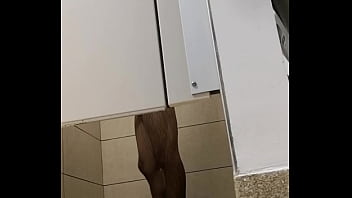 Preview 4 of Blac Patry - Spied on gym shower