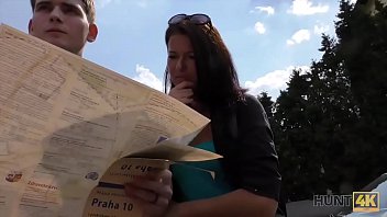 Preview 1 of Cleaning Insim - HUNT4K. Adventurous girl is happy to have sex for money in Prague