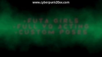 Preview 3 of Xxx Sex Taxe - Cyberpunk 2077 hentai porn parody. Hot big tits cyborgs burning the city