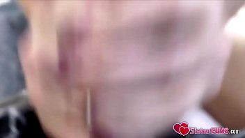 Preview 3 of Pretty Latina Massage - SisterCums.com ⏩ Stepsister Stroking her Stepbother&#039_s Cock