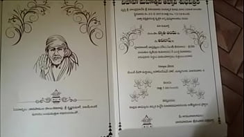 Preview 1 of Zareen Khan Sexx Vedio - Swathi naidu&rsquo_s wedding invitation card