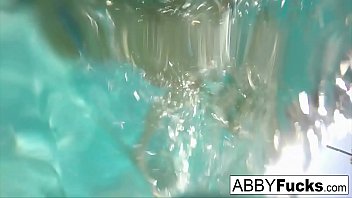 Preview 2 of Priyanka Chopra Fucked Sex - Behind the Scenes underwater fun with Abigail Mac &amp_ Romi