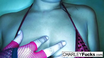 Preview 2 of Chude Sa Chape - Charley wears some sexy lingerie and stockings