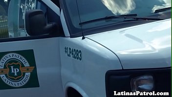 Preview 2 of Japanese Vintage Bdsm Movie - Real latina beauty banged by border security