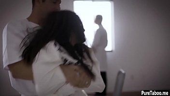 Preview 1 of Bhabi Sex Indan - Nympho crazy teen got rough smashed in a threesome sex