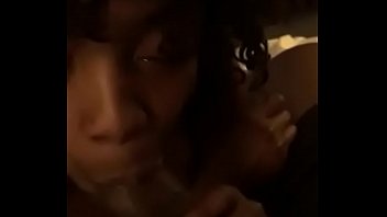 Preview 1 of Sucking Tits Fingring - My girlfriend swallowing cock