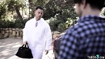 Preview 1 of Www Japanes Moms Sex On Son - Perv doctor cleaned and fucked teen stepdaughters ass