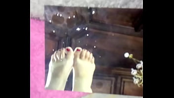 Preview 1 of Amy Anderseen Dp - Diamond cum feet photo