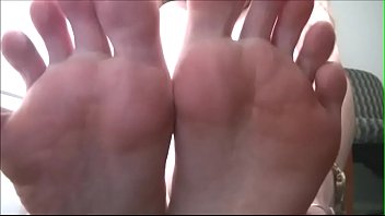 Preview 3 of Corey Evans - Little Red has Sexy feet with cute toes and wrinkles soles