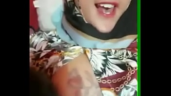 Preview 1 of Hair Pusy Old Woman - Muslim Indonesian Shemale get fucked by lucky guy
