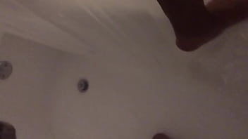 Preview 2 of Nose Pin Fuvkig Girl - Dam luckyu soapy shower BBC