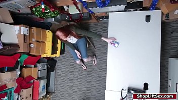 Preview 1 of Video Monster Coock - Teen babe fucked for stealing TV