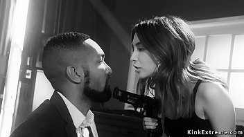 Preview 2 of Xxx Www 10com - Huge black dick in tied up petite babe