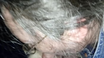 Preview 1 of One Man Two Penas - Cum in old whores mouth