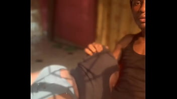 Preview 2 of Africa Public - Ebony sassy slut