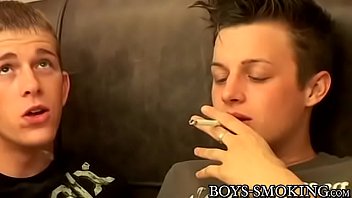 Preview 1 of Son Mon Xxx Video - Gay cutie Ayden James smoking before anal and cumshot