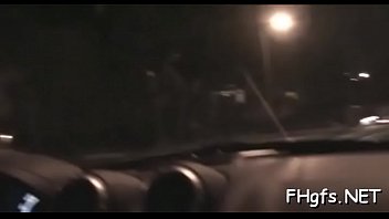 Preview 4 of Car Aris - Captivating diva adores making out with bf