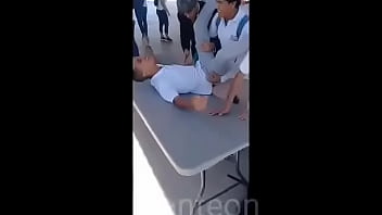 Preview 4 of Asiyan Brutal - Maduros COLEGIALES castigan a granjero rico y le hacen un BOMBAZO con triple (Irving Alaen Sierra Rayos,  Mario Humberto Luna Casta&ntilde_eda,  David Jackson,  Antony Monteon,  Luis Pony,  Johnny  Sins)