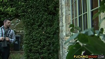 Preview 1 of Buutt Xxx Bac - Fucking skinny teen fucks her husband for valentines