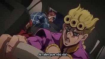 Preview 4 of Japanese Granny Pooping - jojos bizarre adventure vento aureo episodio 18 legendado ptbr