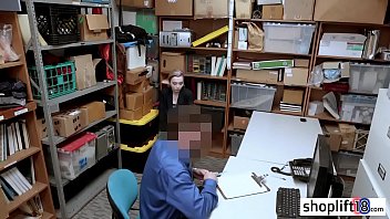 Preview 1 of Dans Hewedi Et Khaled Youssef - Petite blonde teen busted and banged by a policeman