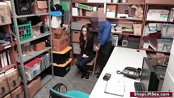 Preview 2 of Seraya Amane - Skinny shoplifter fucked by LP officer