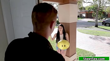 Preview 1 of First Time Anal Crying For Pain - Petite chick doggystlyed by a big guy