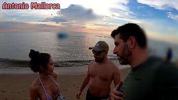 Preview 2 of Xxx2017vip Vp Sixe Video - Success Public Beach Pickup Gone Hot Thai Threesome