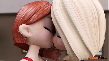 Preview 2 of Mature Brutal Sex - two lesbian animated in latex