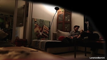 Preview 3 of Exchange Couples Video - My grand step father caught me jerking my gay boyfriend! REAL grand son