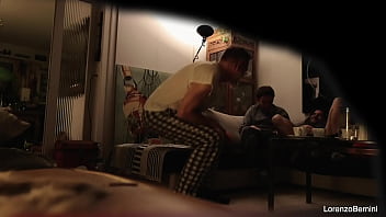 Preview 4 of Exchange Couples Video - My grand step father caught me jerking my gay boyfriend! REAL grand son