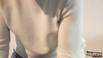 Preview 1 of Hairyvideosteen - OMG My step dad fucks young cleaning lady after she seduces him with his tight pussy and sexy outfit she sucks his cock and lets the step daddy fuck her wet pussy hardcore on the couch